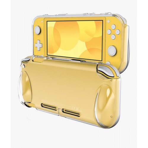 JETech Protective Case for Nintendo Switch Lite 2019, Grip Cover with Shock-Absorption and Anti-Scratch Design, HD Clear